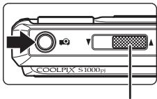 NIKON COOLPIX S1000PJ - The (Projector) Button - 1