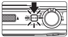 NIKON COOLPIX S1000PJ - Turning On and Off the Camera - 1