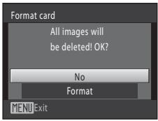NIKON COOLPIX S1000PJ - Formatting a Memory Card - 1