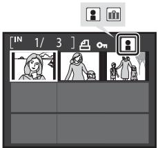 NIKON COOLPIX S1000PJ - Thumbnail Display in Auto Sort and Favorite Pictures Mode - 1