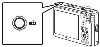 NIKON COOLPIX S1000PJ - Turn on the camera and press the button. - 1