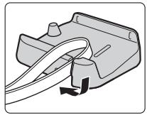 NIKON COOLPIX S1000PJ - Attaching the Camera Strap - 4