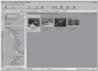 NIKON COOLPIX S1000PJ - Confirm that the source device is displayed in the transfer options Source panel and click Start Transfer. - 2
