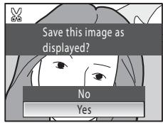 NIKON COOLPIX S1000PJ - Use the multi selector to choose Yes and press the OK button. - 1