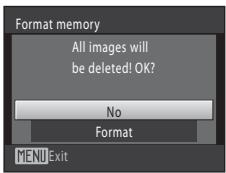NIKON COOLPIX S1000PJ - Formatting the Internal Memory - 1