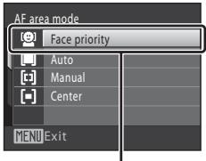 NIKON COOLPIX S1000PJ - The MENU Button - 5