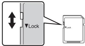NIKON COOLPIX S1000PJ - The Write Protect Switch - 1