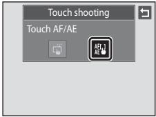 NIKON COOLPIX S1100PJ - Tapping the Monitor to Focus (Touch AF/AE) - 2