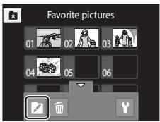 NIKON COOLPIX S1100PJ - Changing Icons Assigned to Albums - 3