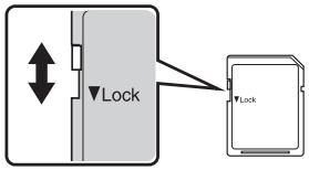 NIKON COOLPIX S1100PJ - The Write Protect Switch - 1