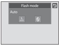 NIKON COOLPIX S1100PJ - Setting the Flash Mode - 2