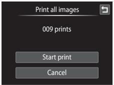 NIKON COOLPIX S1100PJ - Print all images - 1
