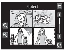 NIKON COOLPIX S1100PJ - Protecting Multiple Pictures - 2