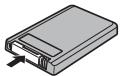 NIKON COOLPIX S1100PJ - Replacing the Remote Control Battery - 5