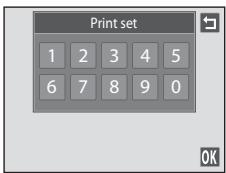 NIKON COOLPIX S1100PJ - Creating a Print Order for One Picture - 3