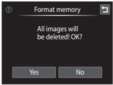 NIKON COOLPIX S1100PJ - Formatting the Internal Memory - 1