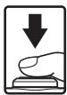 NIKON COOLPIX S1100PJ - Press the shutter-release button the rest of the way down. - 1