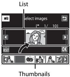 NIKON COOLPIX S1100PJ - Selecting Pictures for Slide Show and Projecting - 3