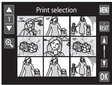 NIKON COOLPIX S1100PJ - Print selection - 1