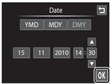 NIKON COOLPIX S1100PJ - Daylight Saving Time - 4