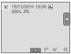 NIKON COOLPIX S1100PJ - Setting the Picture Rating - 1
