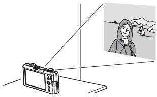 NIKON COOLPIX S1100PJ - Displaying Pictures with the Projector (Projector Mode) - 1