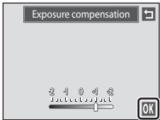NIKON COOLPIX S1100PJ - Changing the Brightness Using Exposure Compensation - 3
