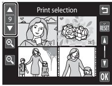 NIKON COOLPIX S1100PJ - Creating a Print Order for Multiple Pictures - 2