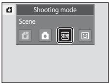 NIKON COOLPIX S1100PJ - Selecting a Scene Mode - 2
