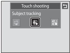 NIKON COOLPIX S1100PJ - Tap 📋 (Subject tracking). - 1