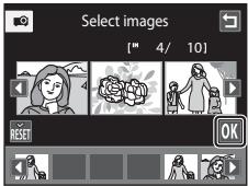 NIKON COOLPIX S1100PJ - Selecting Pictures for Slide Show and Projecting - 4