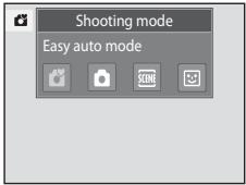NIKON COOLPIX S1100PJ - Tap the desired shooting mode icon. - 1