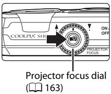 NIKON COOLPIX S1100PJ - The 📄 (Projector) Button - 1