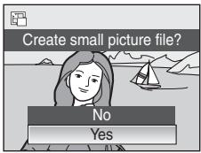 Create small picture file? No Yes