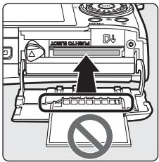 Diagram of a printer with a prohibition symbol indicating no printing or discharging