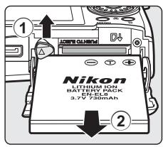 Nikon LITHIUM ION BATTERY PACK EN-EL8 3.7V/730mAh