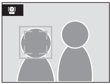 NIKON COOLPIX S52 - Press the shutter-release button halfway. - 2