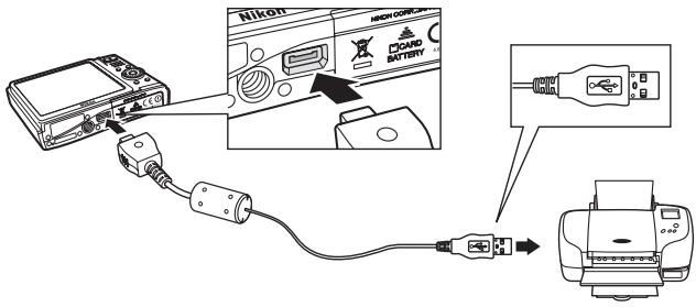 Diagram showing connection between a Nikon device and an LCD panel with labeled components and wiring connections.