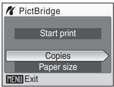 NIKON COOLPIX S52C - Printing Pictures One at a Time - 2