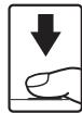 NIKON COOLPIX S52C - Press the shutter-release button the rest of the way down. - 1