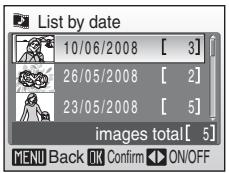 NIKON COOLPIX S52C - Select a date. - 1