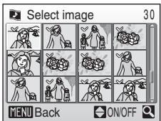 NIKON COOLPIX S52C - Choose pictures. - 1