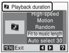 NIKON COOLPIX S52C - ④ Playback Duration - 1
