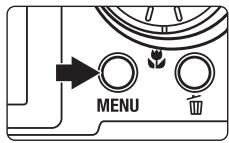 NIKON COOLPIX S52C - Press MENU. - 1