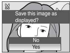 NIKON COOLPIX S52C - Use the rotary multi selector to choose Yes and press OK. - 1