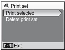 NIKON COOLPIX S52C - Choose Print selected and press OK. - 1