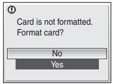 NIKON COOLPIX S52C - Formatting Memory Cards - 1