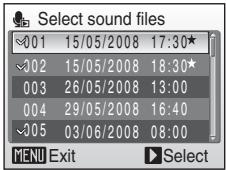 NIKON COOLPIX S52C - Copying Voice Recordings - 4