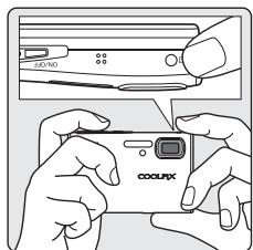 NIKON COOLPIX S52C - Ready the camera. - 1