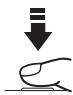 NIKON COOLPIX S52C - Press the shutter-release button halfway. - 1